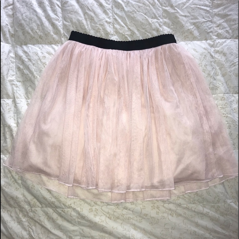 Pale pink Jodi kristopher tulle skirt